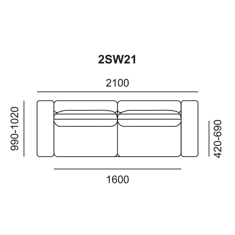 Sofa băng trong nhà Babakagu VE2966R, sofa Da bò cao cấp, sofa Nhật