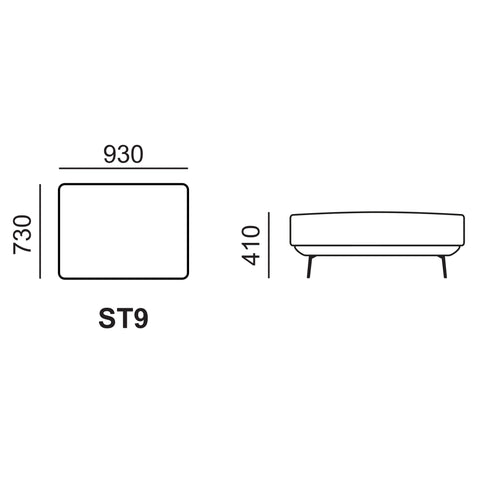 Sofa băng trong nhà Babakagu VE2966R, sofa Da bò cao cấp, sofa Nhật