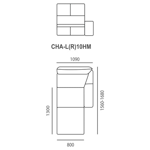 Sofa góc trong nhà Babakagu VE6001, sofa Da bò cao cấp, sofa góc chỉnh điện, sofa Nhật