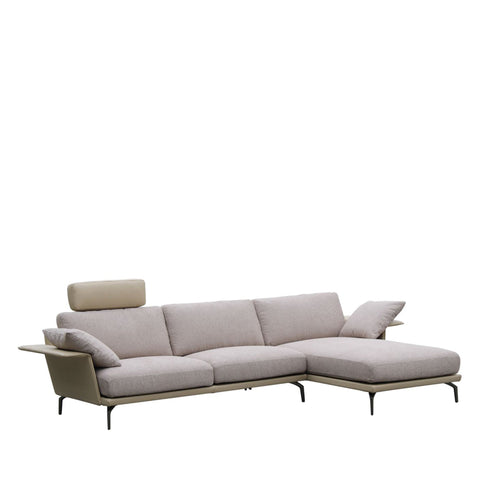 Ottoman trong nhà Babakagu VE2934, sofa Da bò cao cấp, sofa Nhật