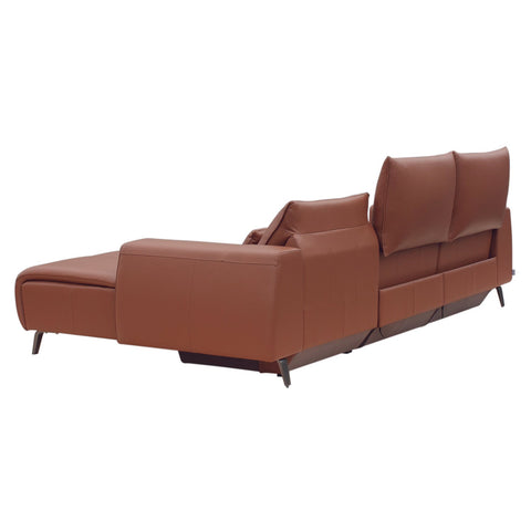 Sofa góc trong nhà Babakagu VE6001, sofa Da bò cao cấp, sofa góc chỉnh điện, sofa Nhật