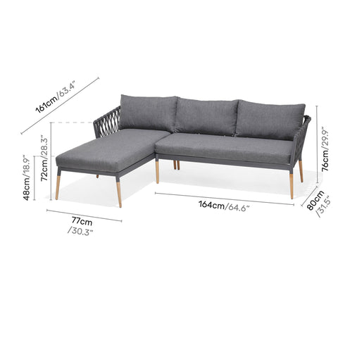 lifestylegarden, liestyle garden, sofa ngoài trời, armchair ngoài trời, sofa băng ngoài trời, sofa góc ngoài trời, Ipanema sofa, bàn sofa ngoài trời, bàn coffee ngoài trời, bàn ipanema