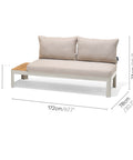 Ghế sofa băng ngoài trời PORTALS - Cty CP TM TAG ghế sofa ngoài trời #