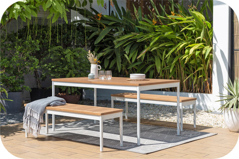 ghế bench ngoài trời, ghế băng ngoài trời, lifestylegarden, lifestyle garden, bàn ghế ngoài trời, ghế ngoài trời