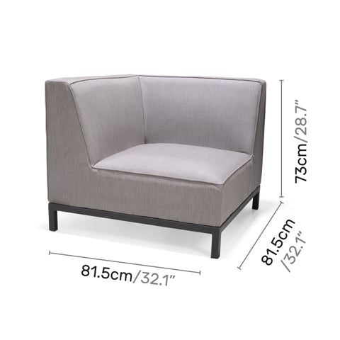 Bộ sofa góc ngoài trời RUBY - Cty CP TM TAG bộ sofa góc ngoài trời #