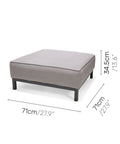 Bộ sofa góc ngoài trời RUBY - Cty CP TM TAG bộ sofa góc ngoài trời #