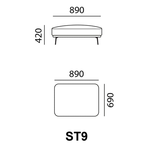 Sofa băng trong nhà Babakagu VE2932, sofa Da bò cao cấp, sofa Nhật