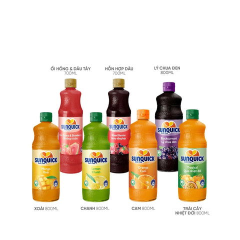 Nước ép Quýt cô đặc Sunquick - 800ml - Cty CP TM TAG Juice #