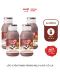 Sữa Tươi Thanh Trùng hương vị sô cô la ít béo Meiji 4x200ml - Cty CP TM TAG Milk #