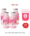 Sữa Tươi Thanh Trùng ít béo hương vị Dâu Meiji 4x200ml - Cty CP TM TAG Milk #