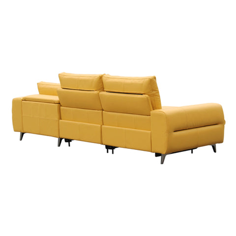 Sofa góc trong nhà Babakagu VE6006, sofa Da bò cao cấp, sofa góc chỉnh điện, sofa Nhật