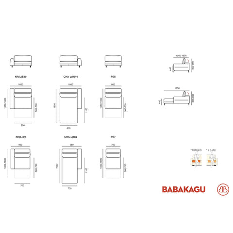 Sofa góc trong nhà Babakagu VE6006, sofa Da bò cao cấp, sofa góc chỉnh điện, sofa Nhật