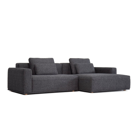 Ghế sofa thư giãn Eddie - góc phải, sofa Da bò, sofa góc