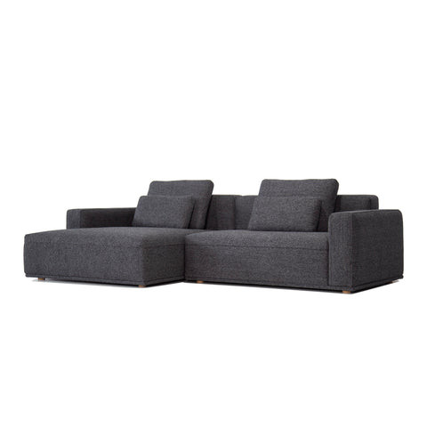 Ghế sofa thư giãn Eddie - góc trái, sofa Da bò, sofa băng, sofa góc