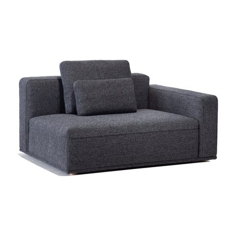 Ghế sofa thư giãn Eddie - góc trái, sofa Da bò, sofa băng, sofa góc