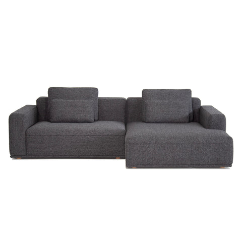 Ghế sofa thư giãn Eddie - góc phải, sofa Da bò, sofa góc