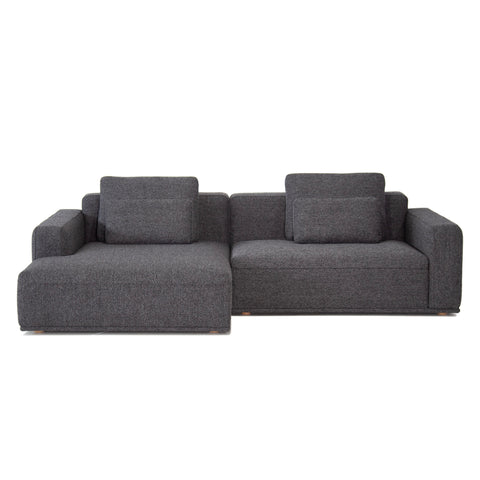 Ghế sofa thư giãn Eddie - góc trái, sofa Da bò, sofa băng, sofa góc